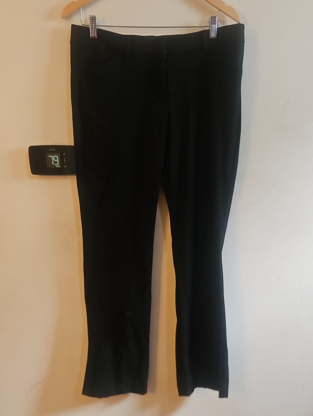 Express Black Straight Leg Dress Pants